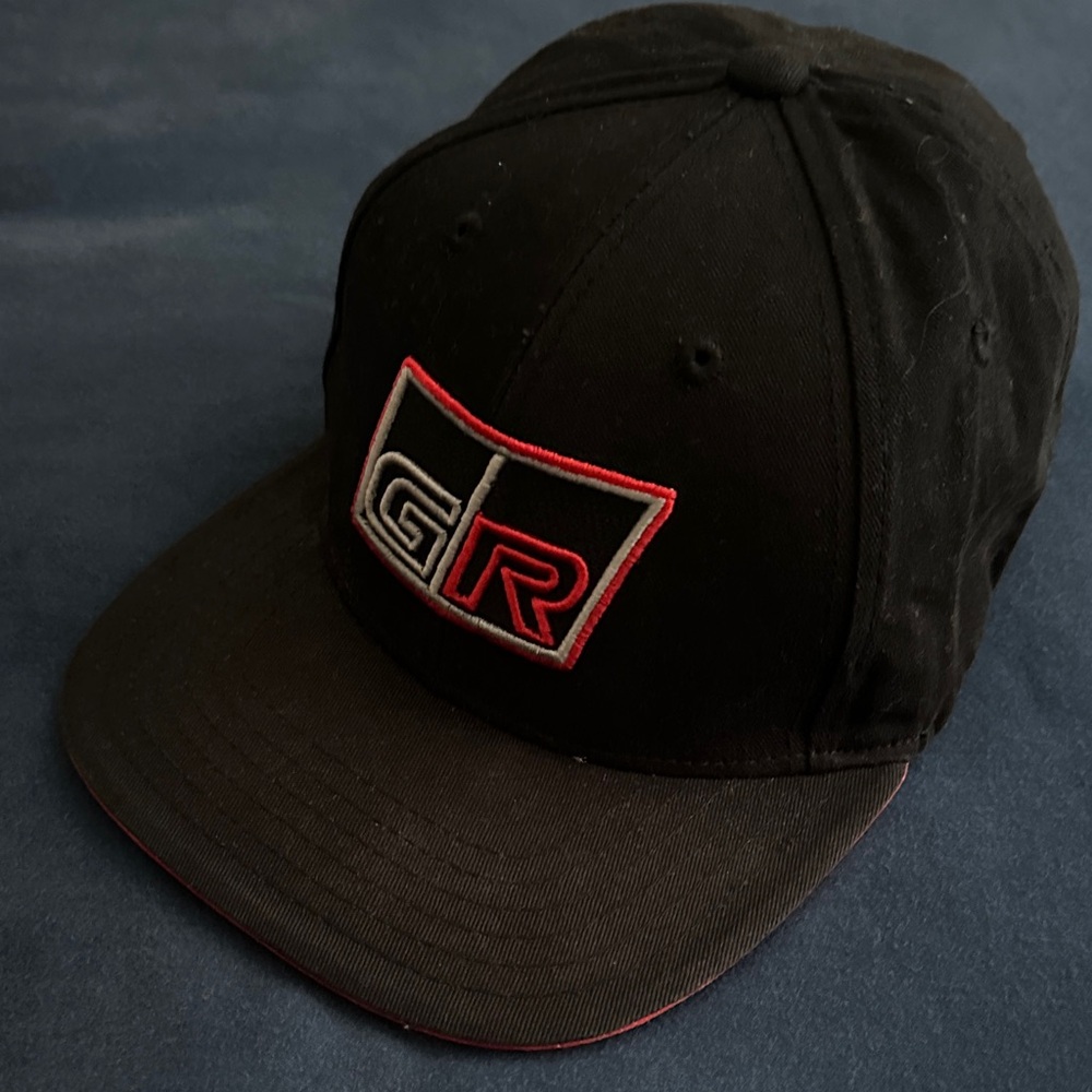 Black GR Logo Cap